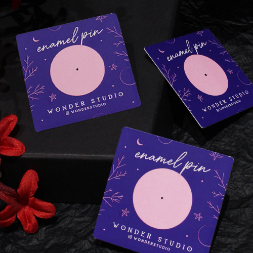 Pin Display Card AsahiArts Printing Kuching Sarawak